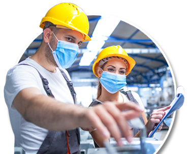 Cinta personalizada trabajadores